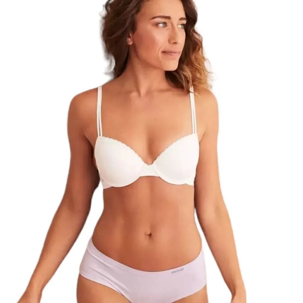 Aerie real happy Demi Cotton Bra